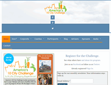 Tablet Screenshot of americas10citychallenge.com